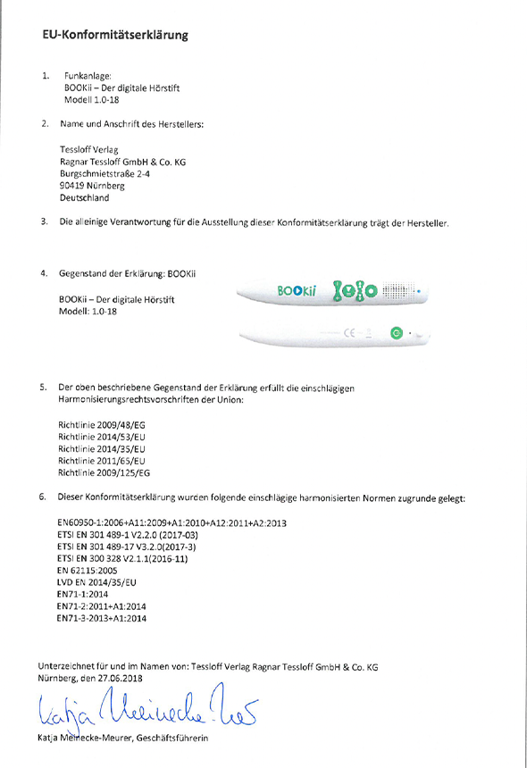 Konformitätserklärung