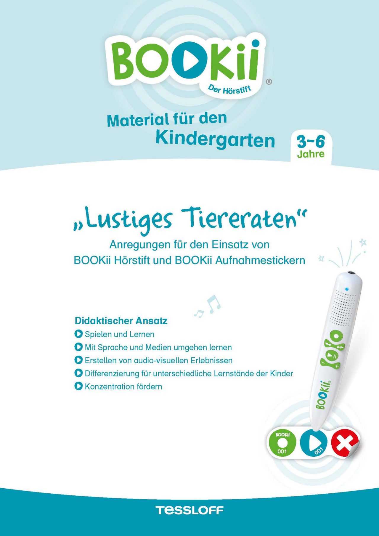 Kindergarten Tiere