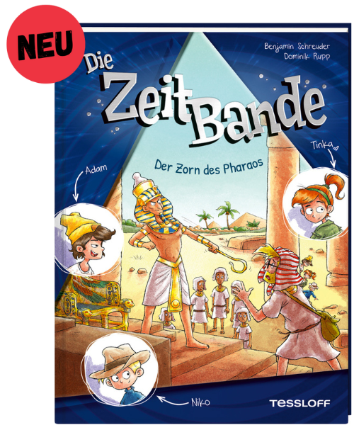 Cover ZeitBande - Der Zorn des Pharaos