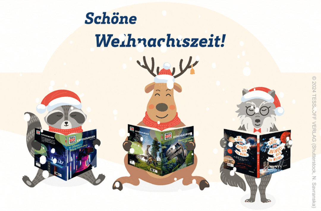 weihnachtstiere_lesend