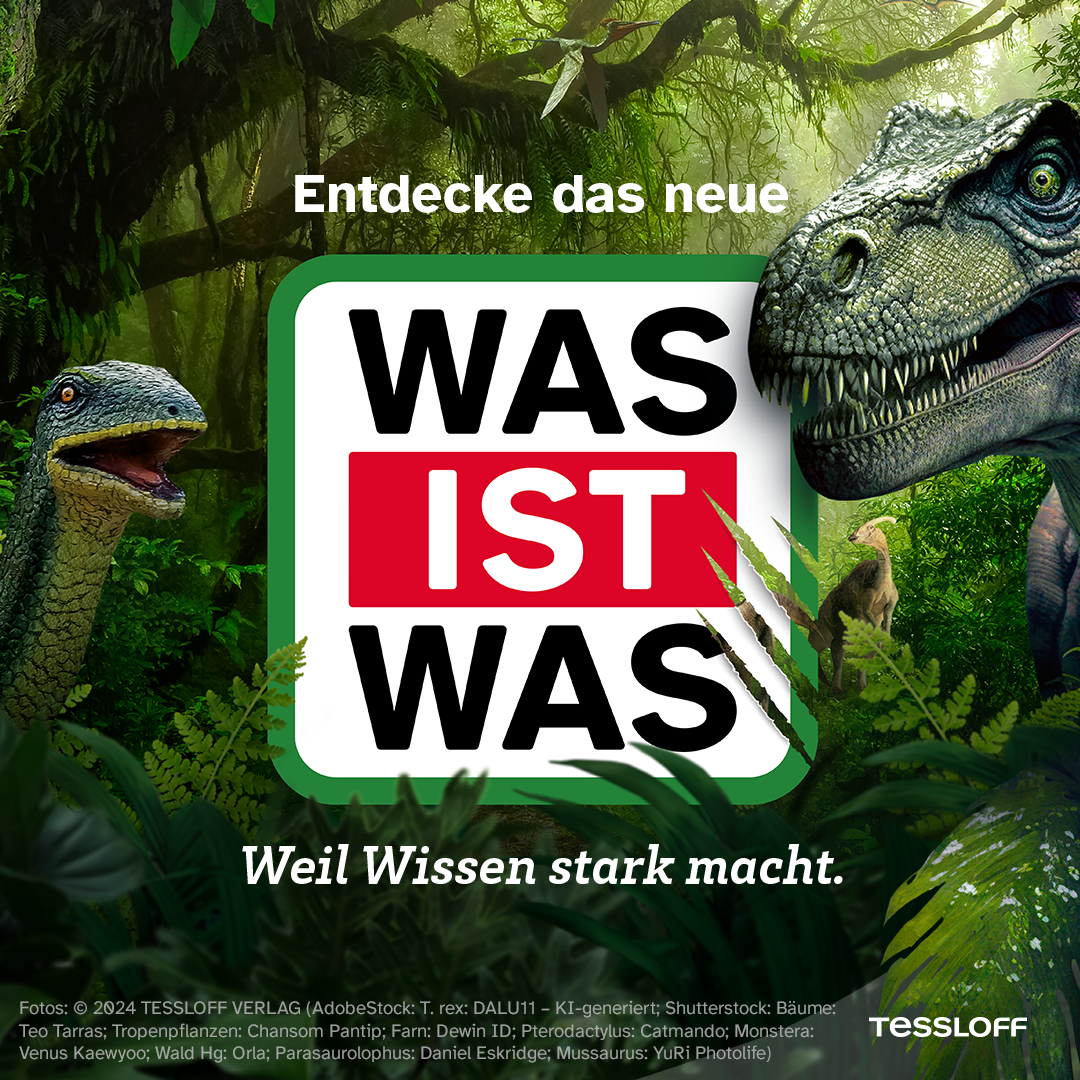 Kampagnenmotiv Dinosaurier