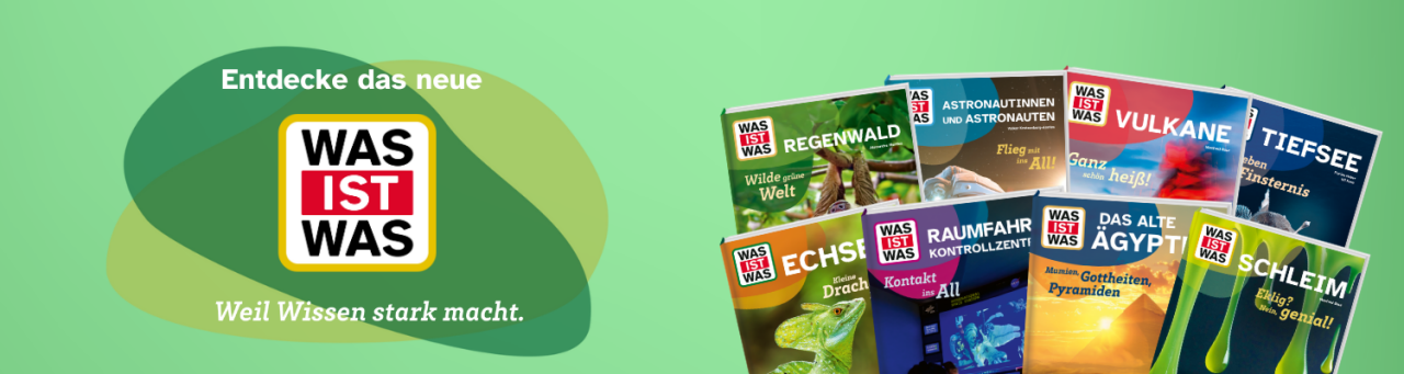 Websiten Banner Allgemein WAS IST WAS 