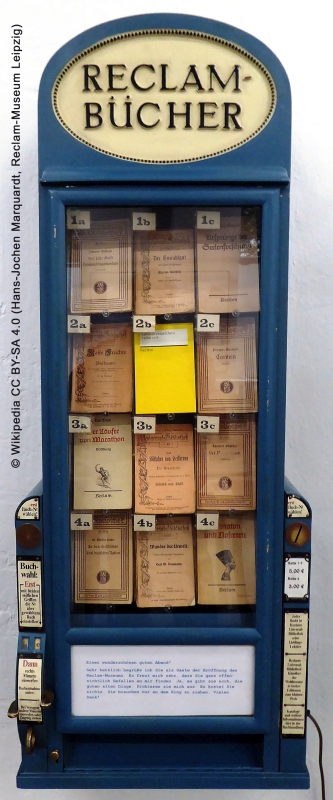 Reclam Bücherautomat