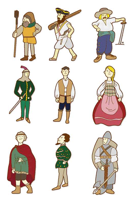 Menschen im Mittelalter