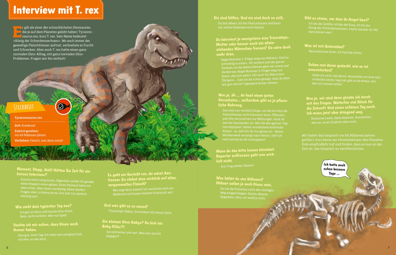 Innenseite 1 Editionen Dinosaurier